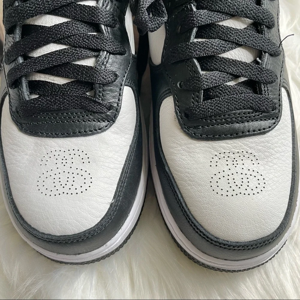 Nike x Stussy Air Force 1 Mid 07 Light Bone W8.5 DJ7840-002 NIB